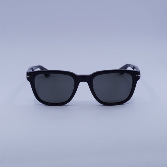 Montblanc MB0302S 004 Sunglasses Blue Square Frame, Grey Lenses - Picture 2 of 11